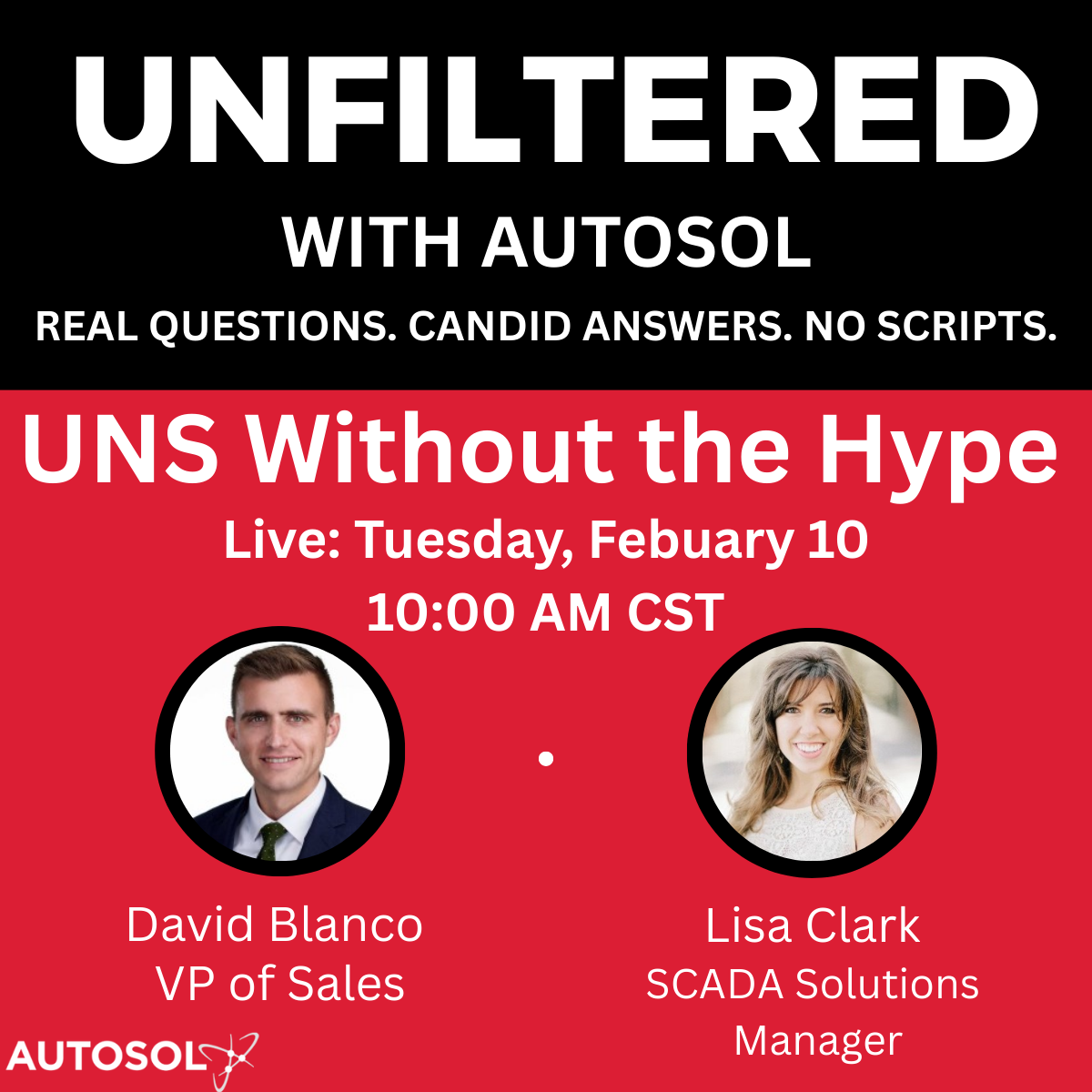 UNFILTERED with AUTOSOL David & Lisa